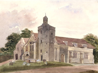 Bishop’s Waltham, St. Peters<br />(© Portsmouth Museum & Records Service 1945/419/4)